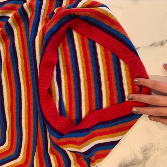 I’m selling a rainbow coloured Long sleeve from blue notes in size small - Picture 2 of 6